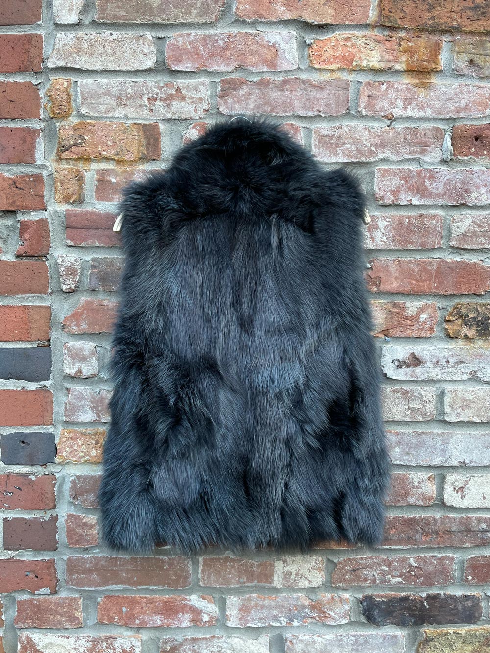 sam. lola fox fur vest