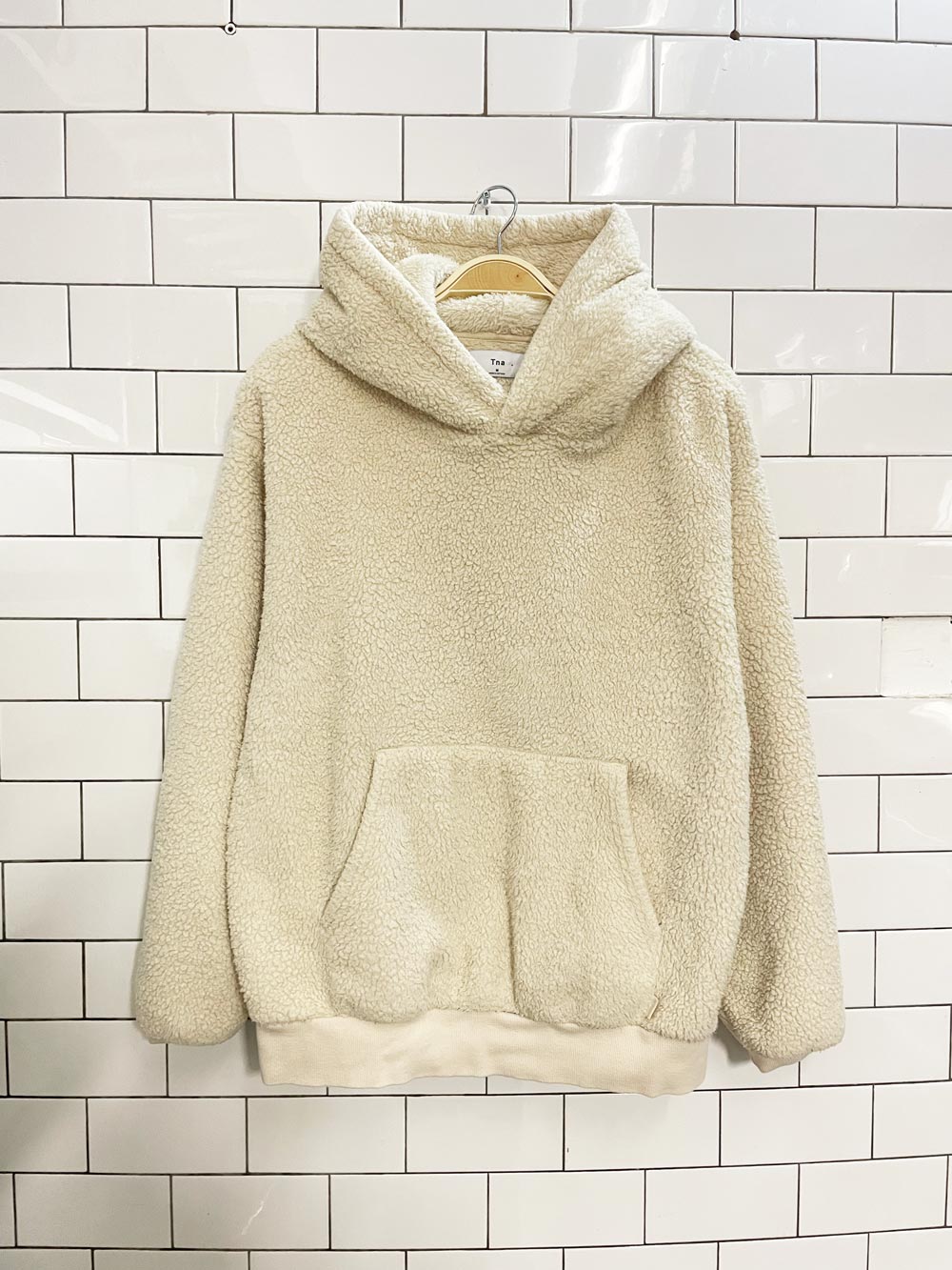 tna cozy sherpa hoodie