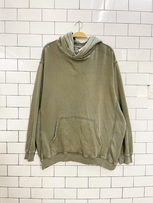 aerie oversized sage green hoodie