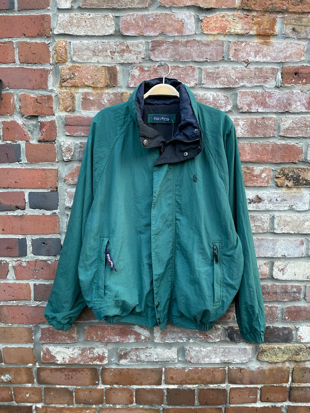 vintage 90s nautica reversible sailing jacket