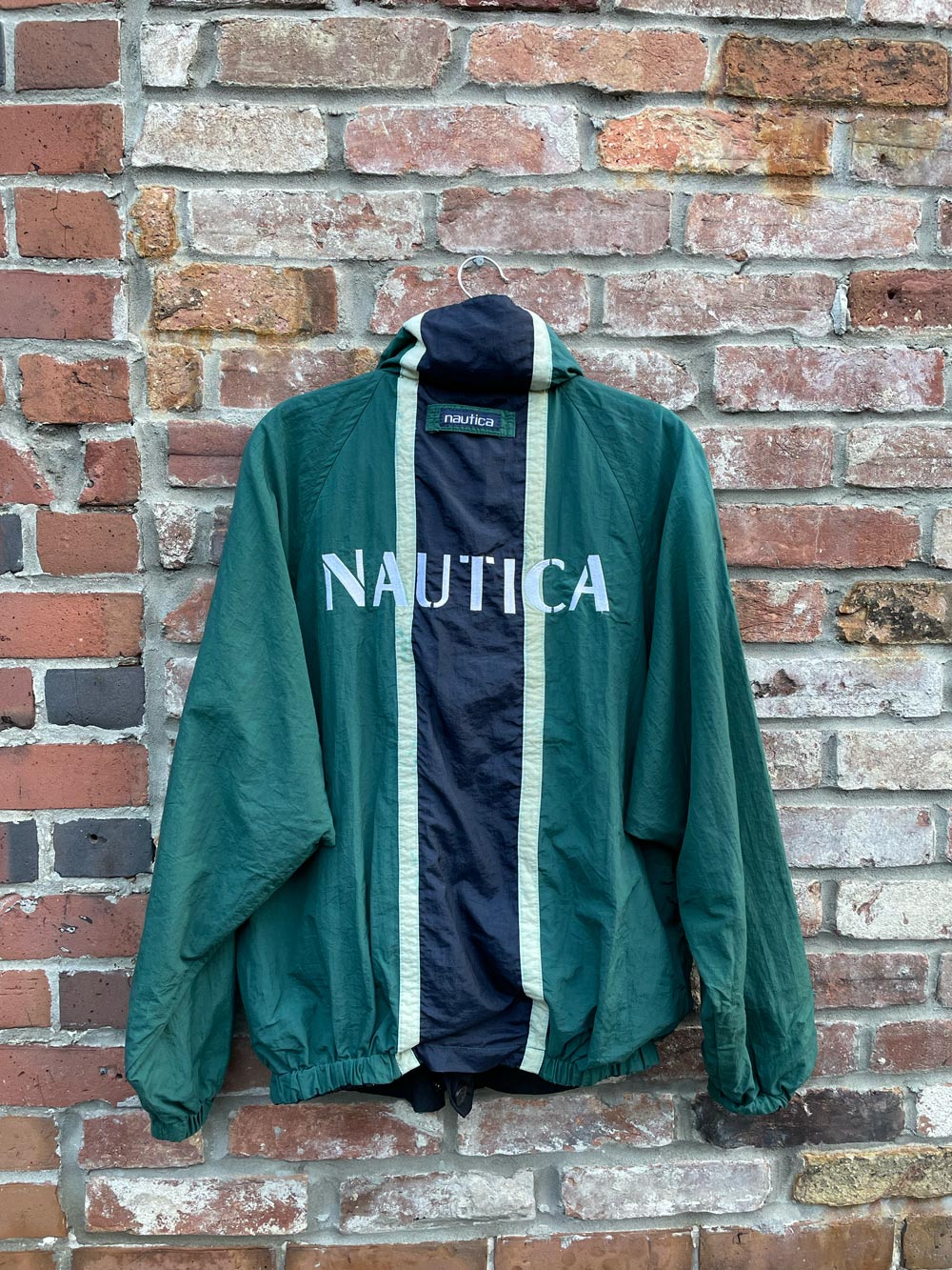 vintage 90s nautica reversible sailing jacket