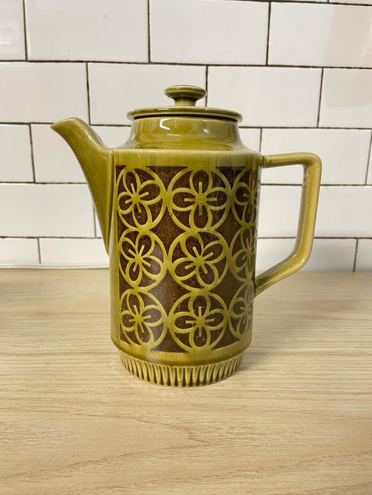 vintage 70s japanese retro tea pot