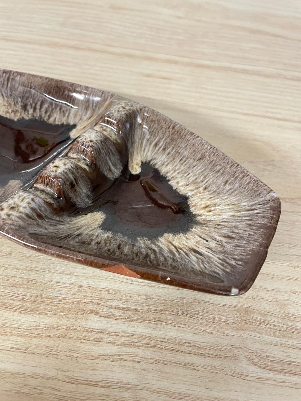 handmade pottery ashtray