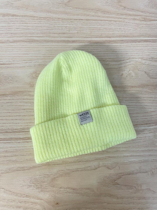 wedze neon yellow toque