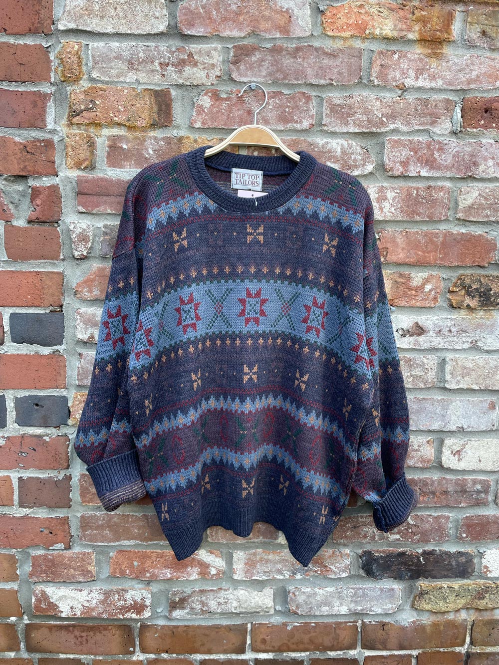 vintage tiptop tailors dad sweater