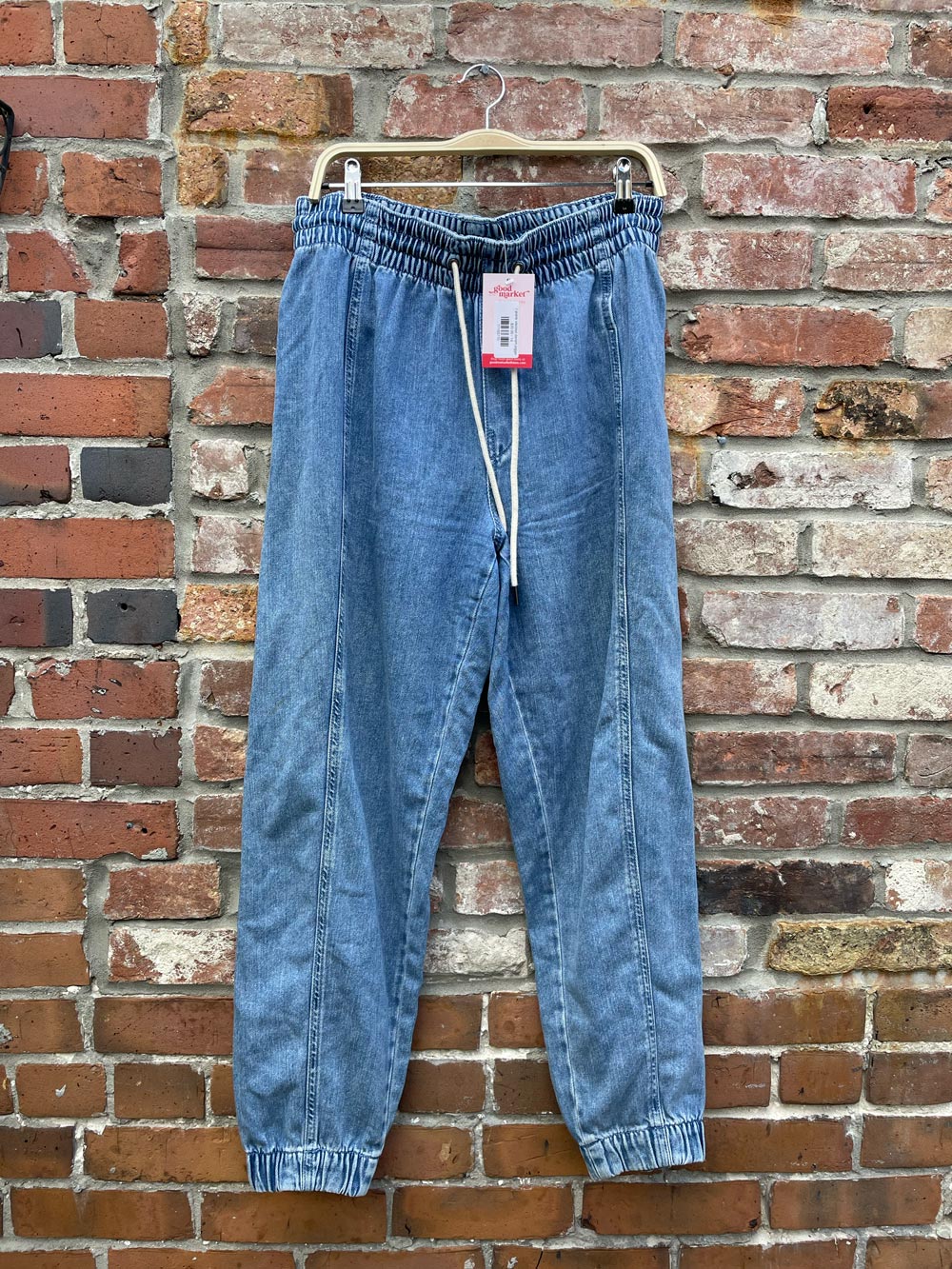 r jeans viscose denim jogger