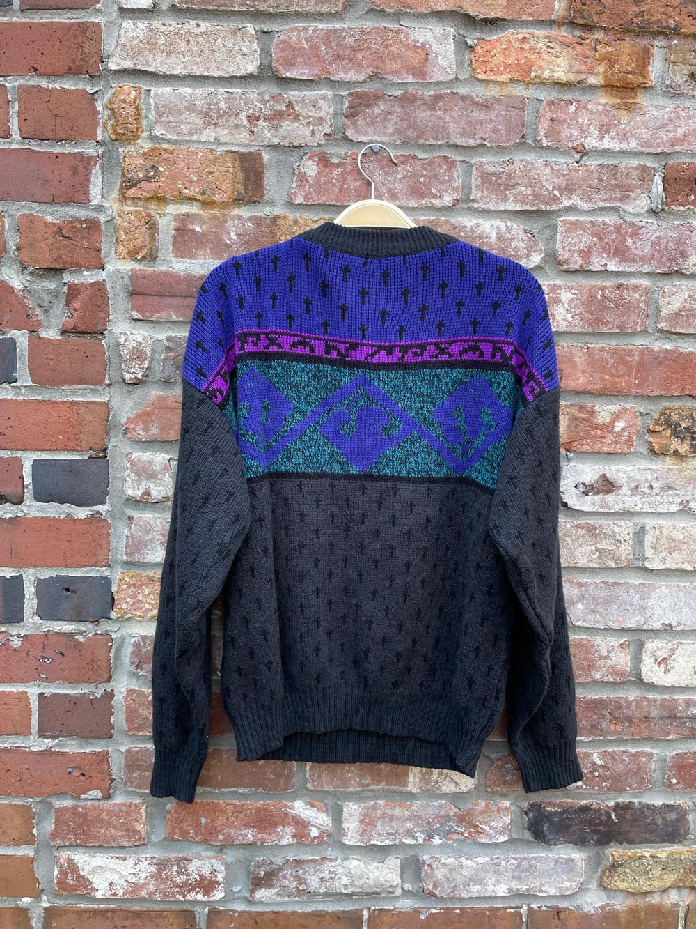 vintage kinetixx knit dad sweater