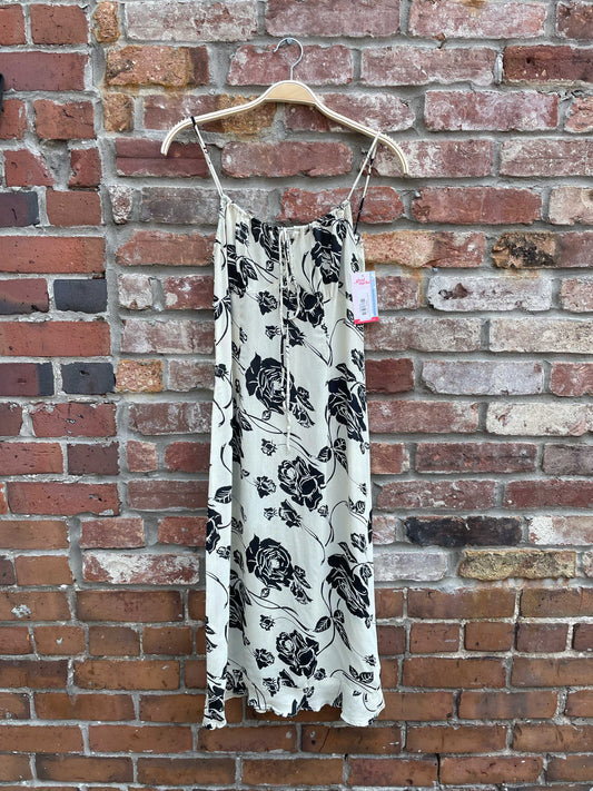 vintage 90s le chateau rose midi dress