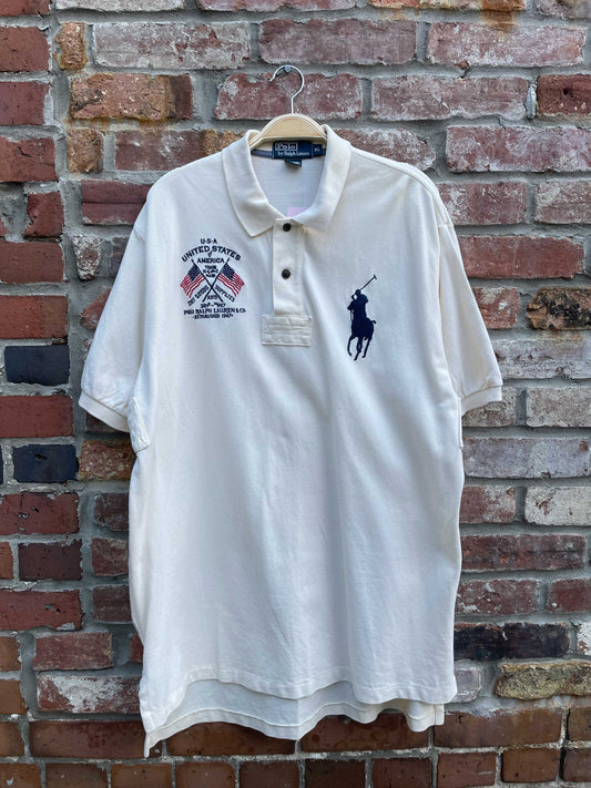 vintage polo RL big pony polo shirt