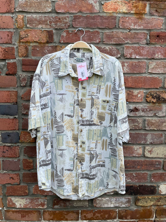 vintage riggins textured cabana shirt