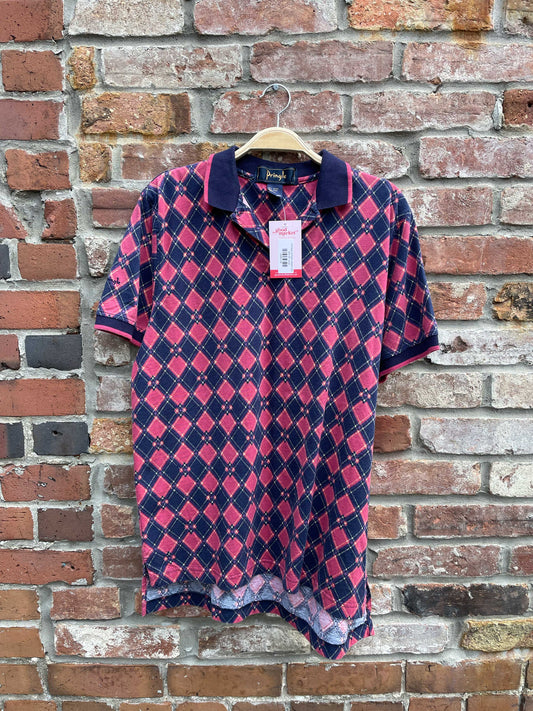 vintage pringle argyle polo