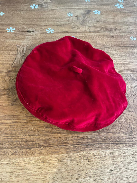 red velvet french beret