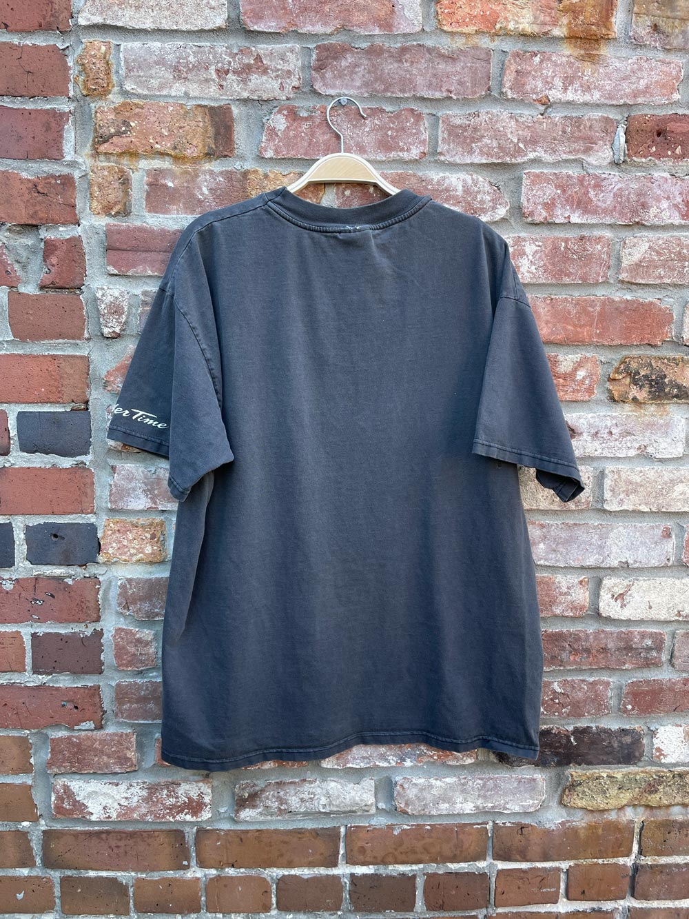 vintage 90s miller distressed graphic tee