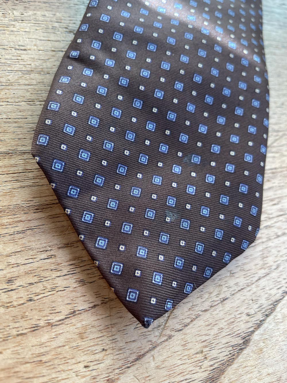 vintage christian dior silk tie