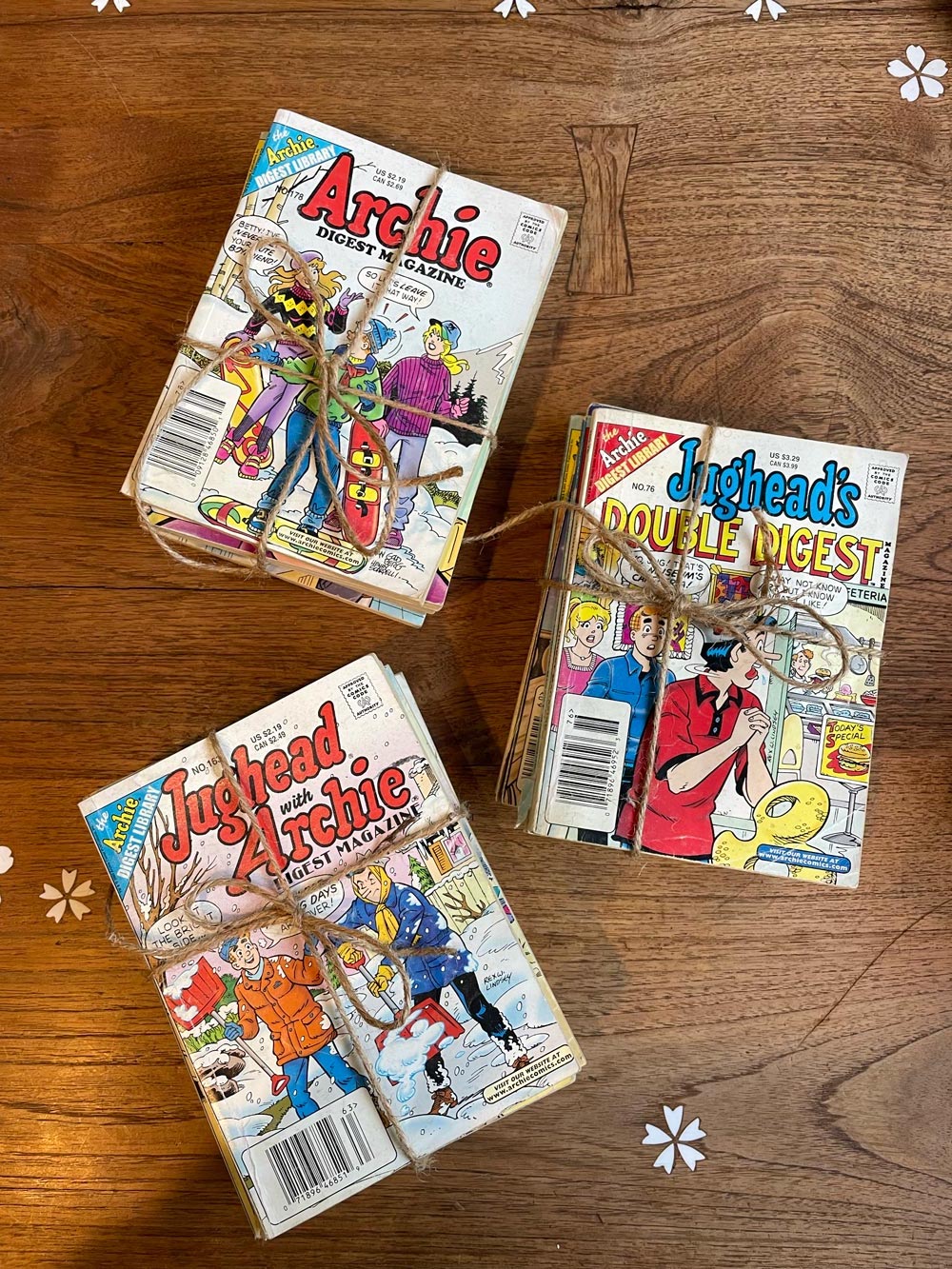 x5 vintage 90s archie comics