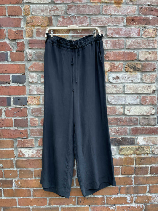 joe fresh 100% silk wide leg pants