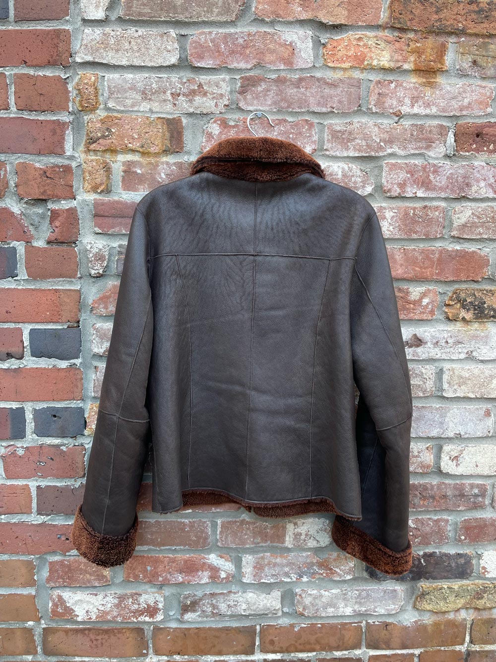 vintage 00s danier shearling jacket