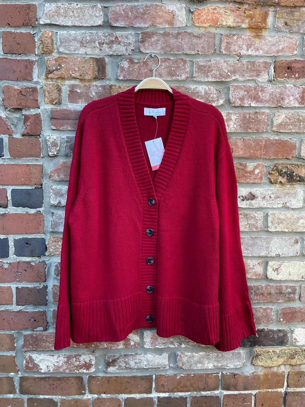 l'academie 2024 nalo wool-blend oversized cardigan