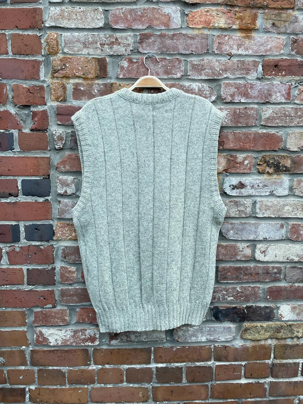 vintage eddie bauer wool-blend sweater vest