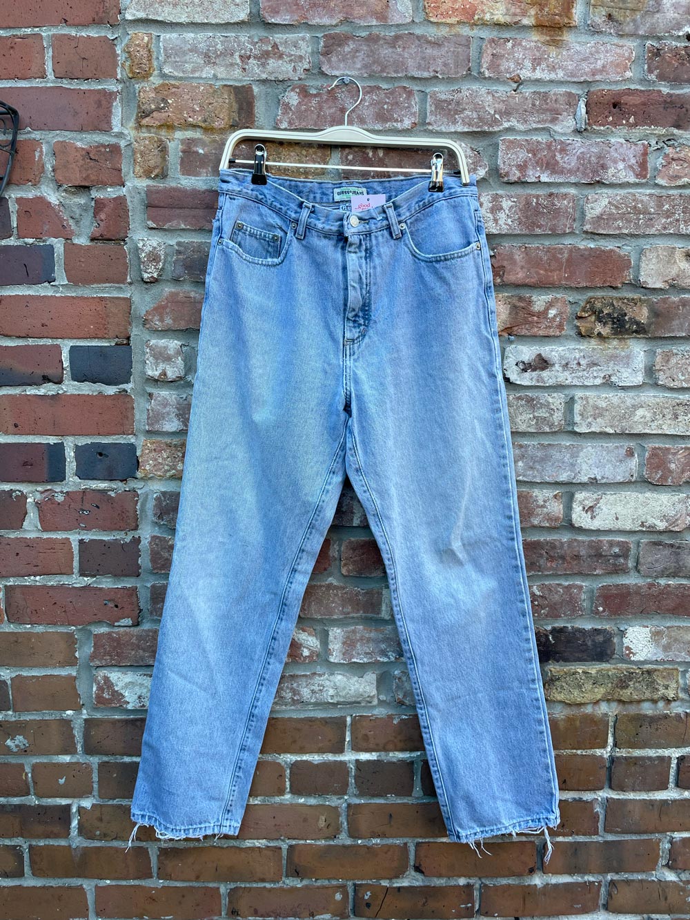 vintage 90s guess light wash jeans