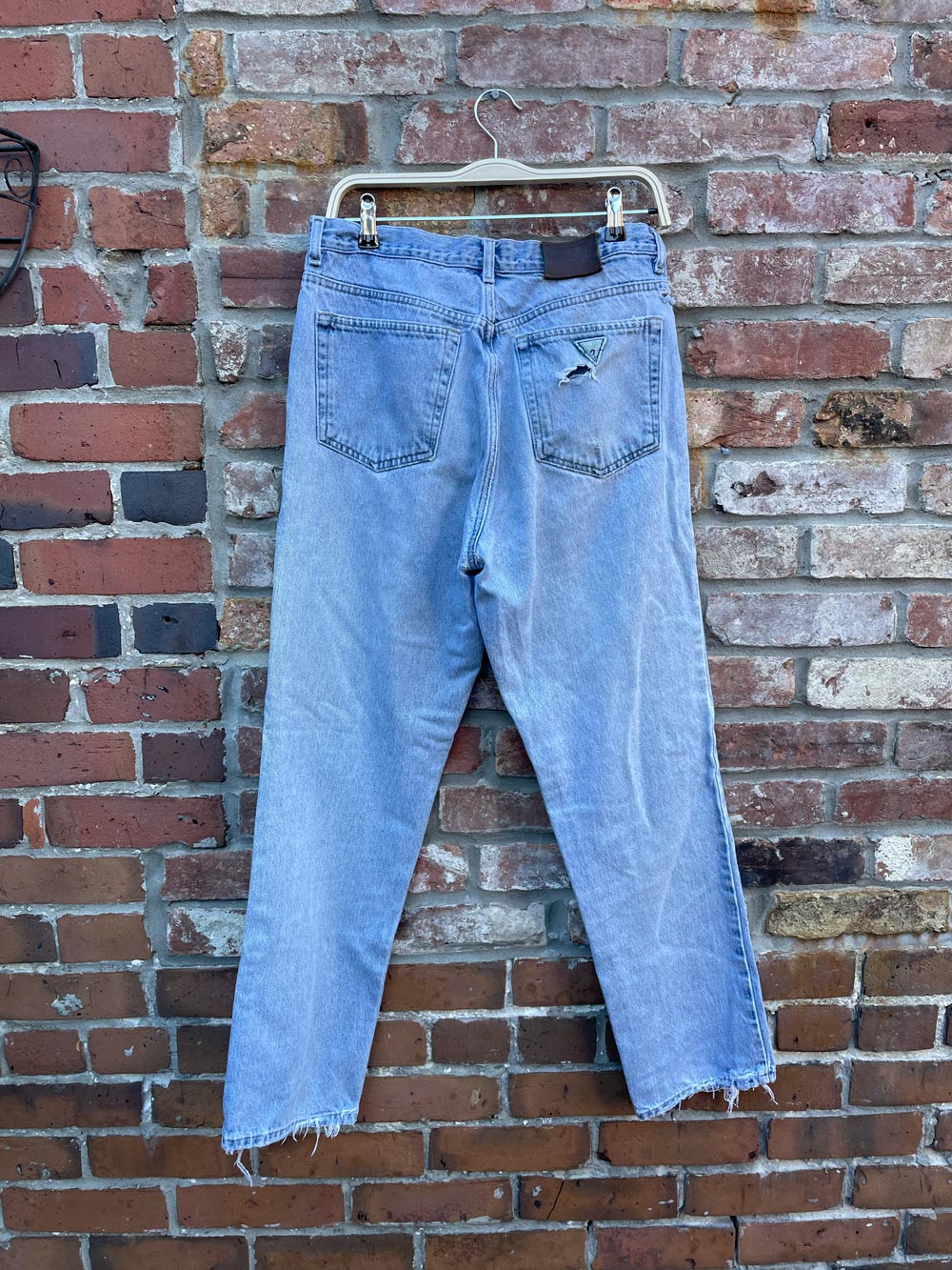 vintage 90s guess light wash jeans