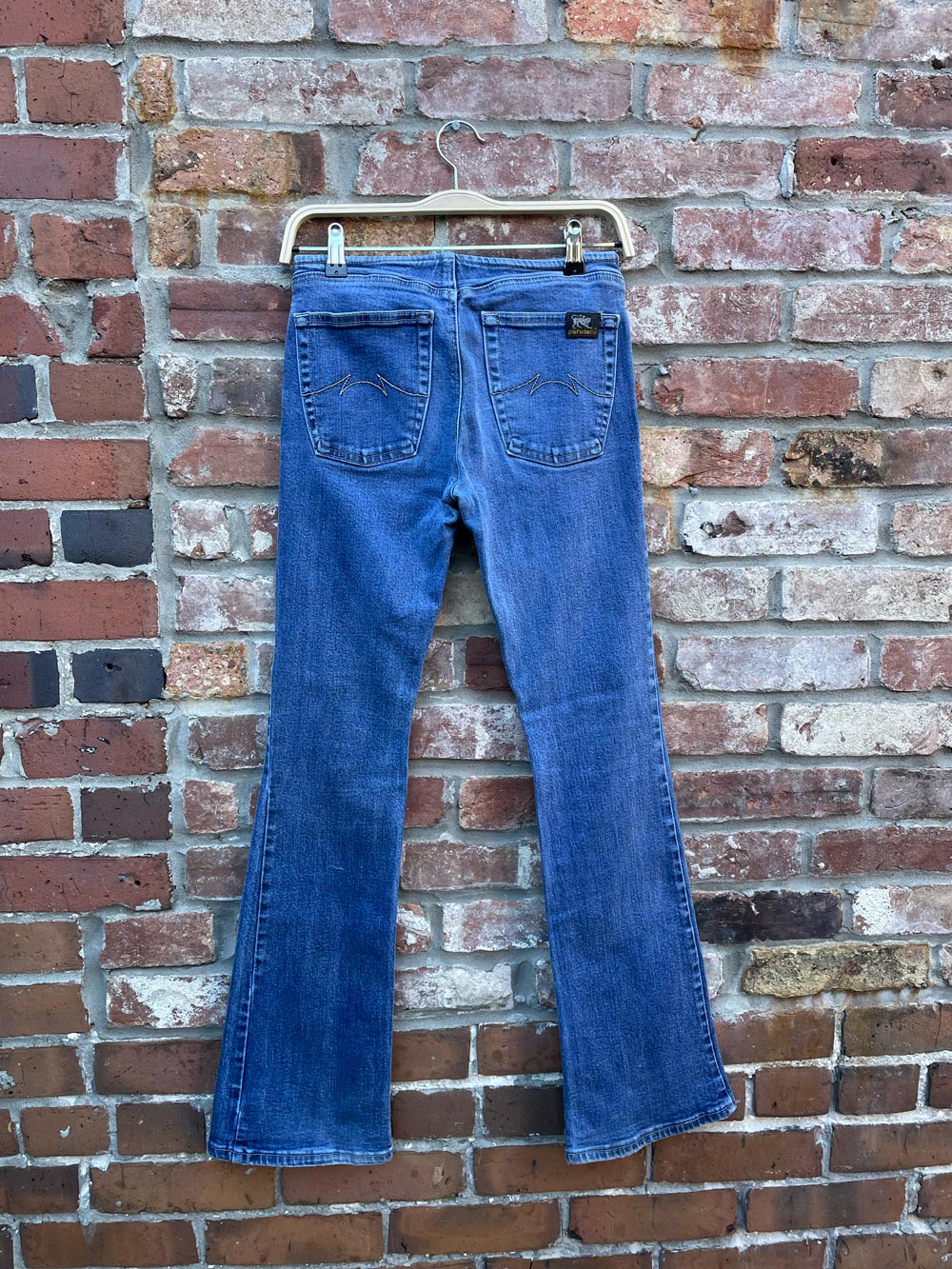 y2k parasuco low-rise zipper flare jeans