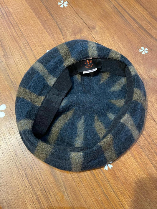 vintage canadian hat wool beret