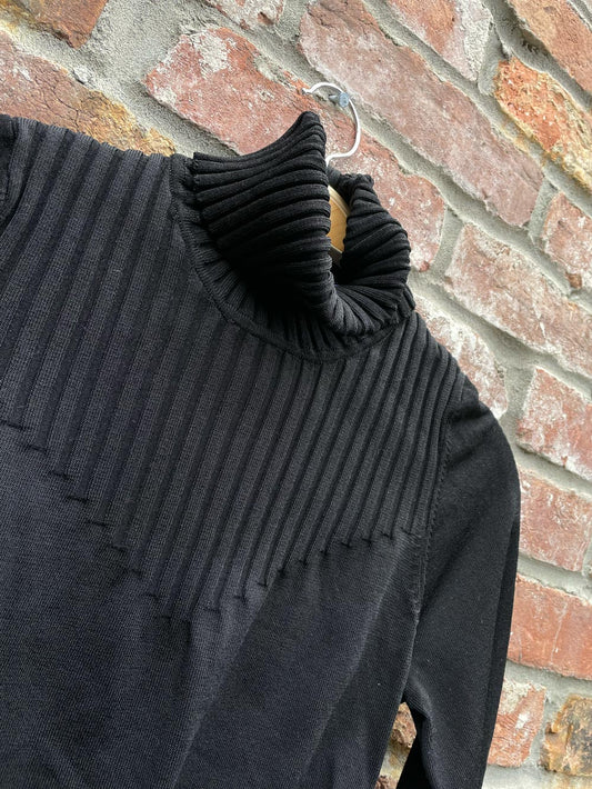 vermani ribbed snatch turtleneck