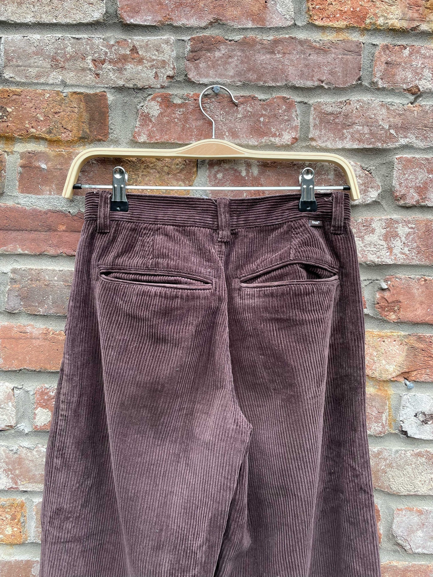 tna ripcord chunky corduroy wide leg pants