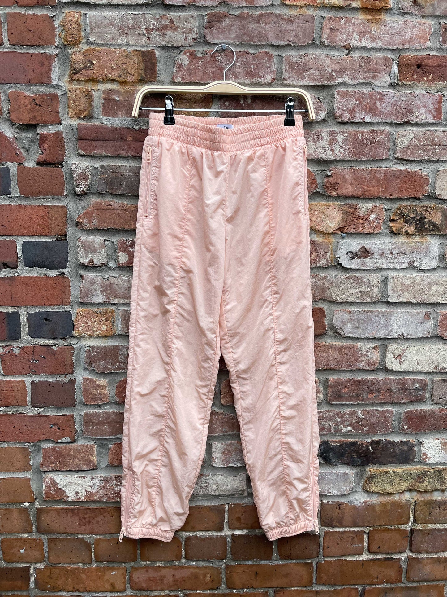 tna sheckler nylon mesh jogger pant