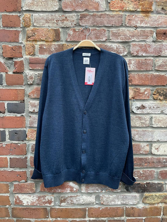 gap 100% merino wool cardigan