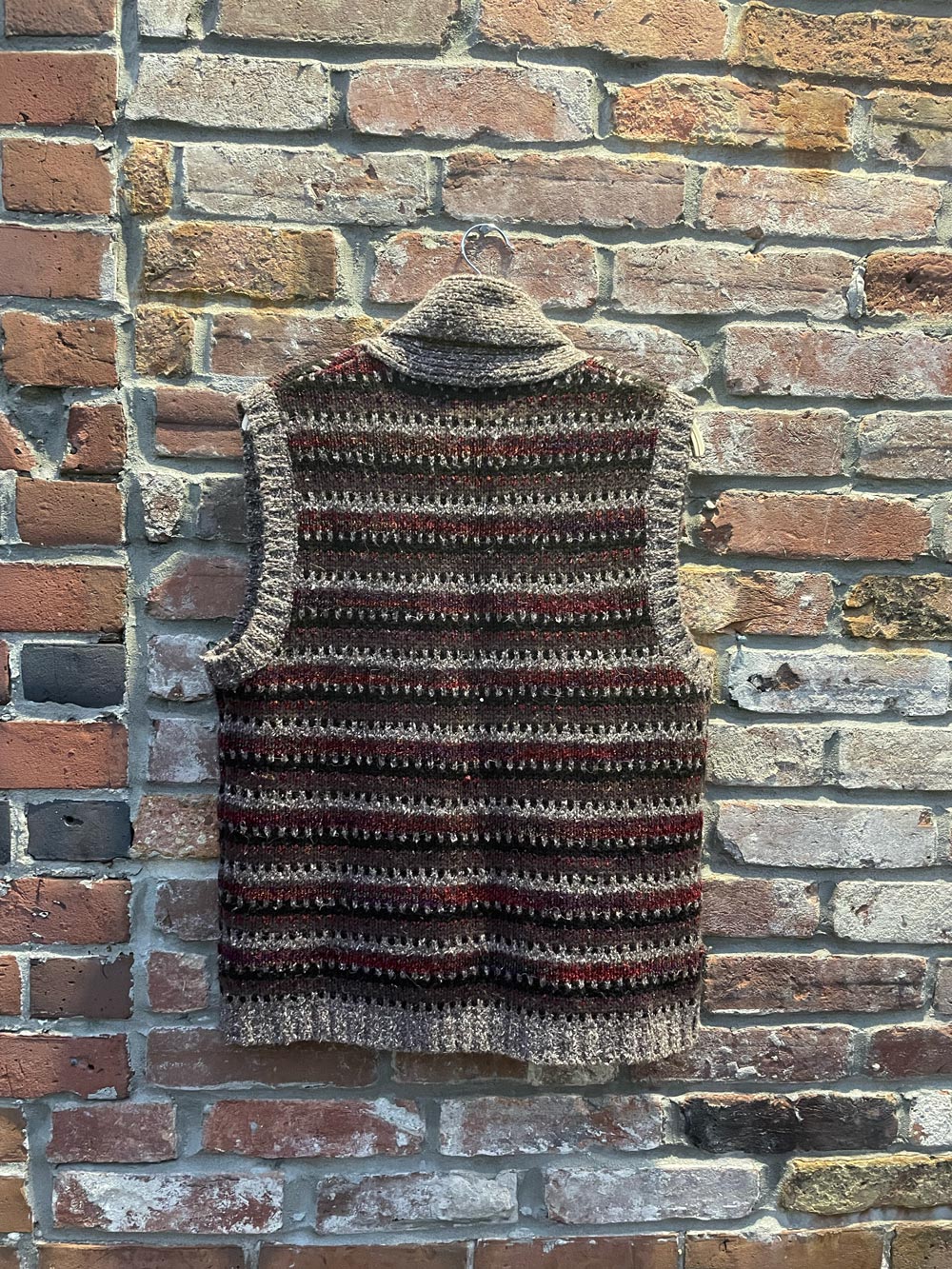 vintage 00s huntington ridge zip sweater vest