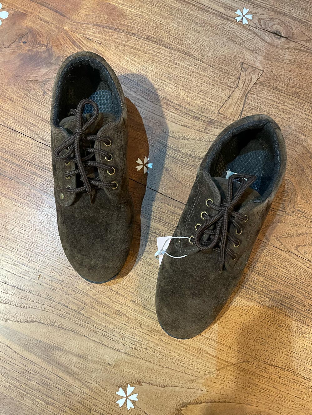 vintage 90s nevada brown suede shoes