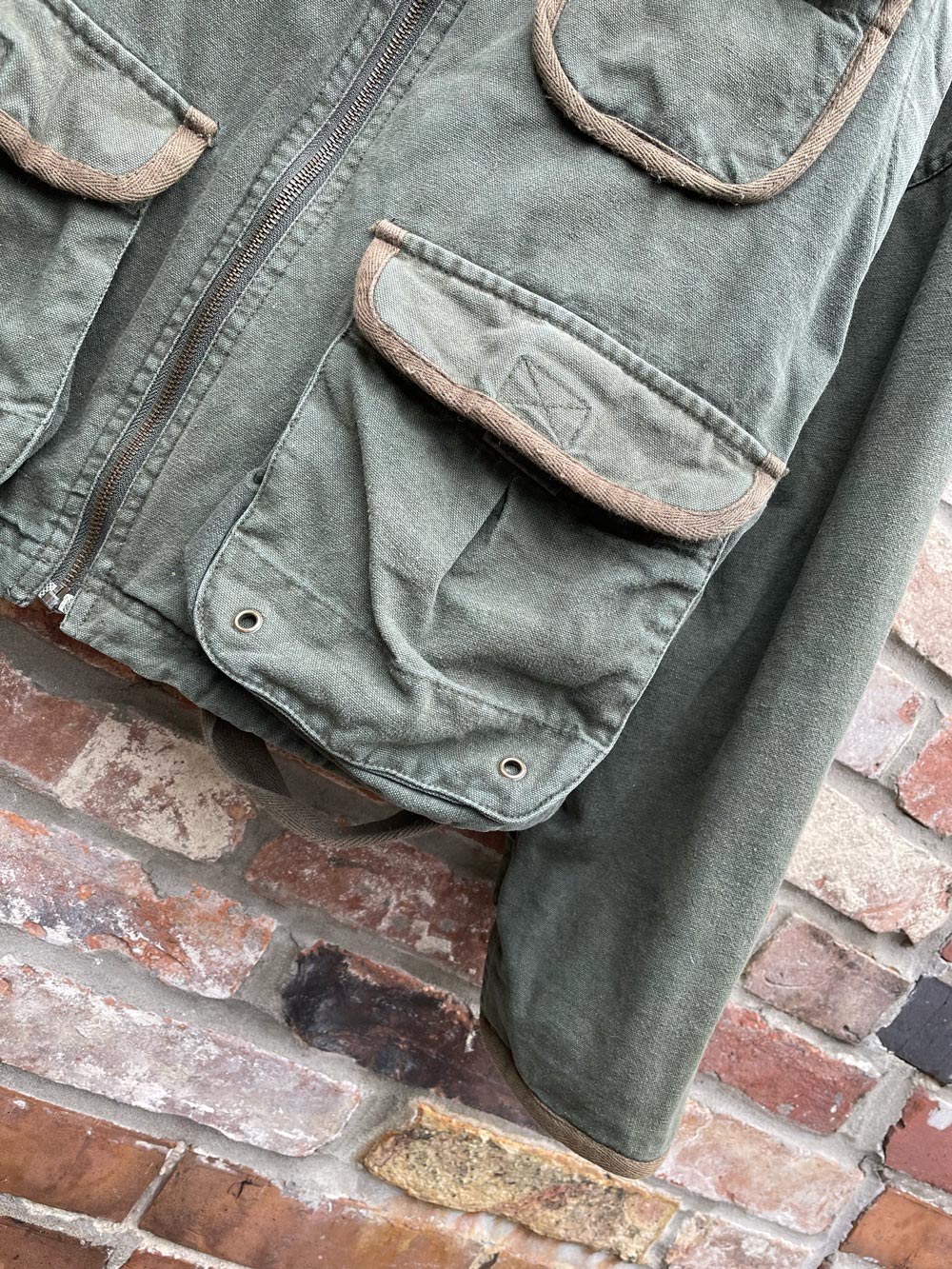 vintage 90s club monaco japan surplus jacket