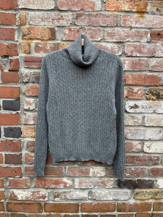 grayson & dunn cable knit cashmere sweater