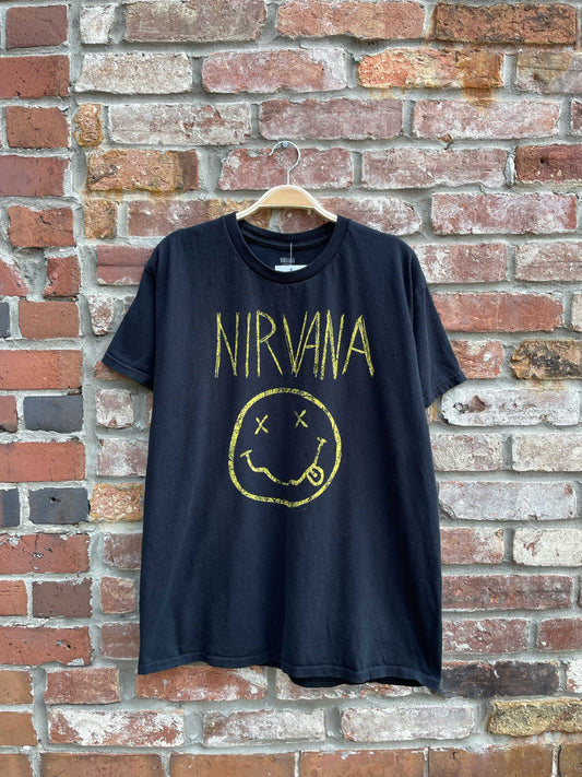 spencers nirvana smiley tee