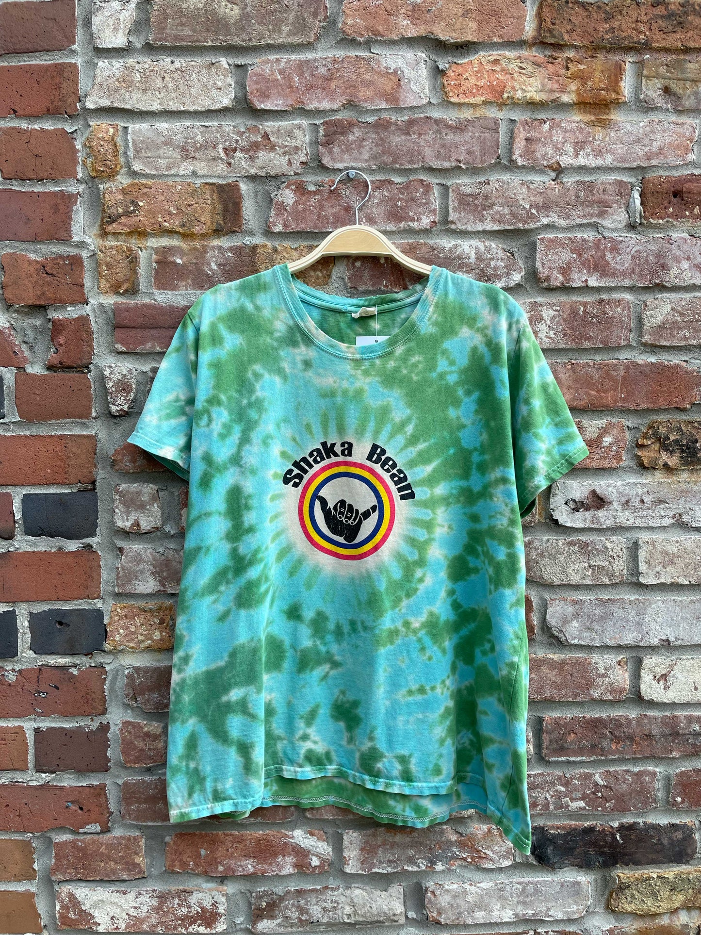 shaka bean tie dye tee