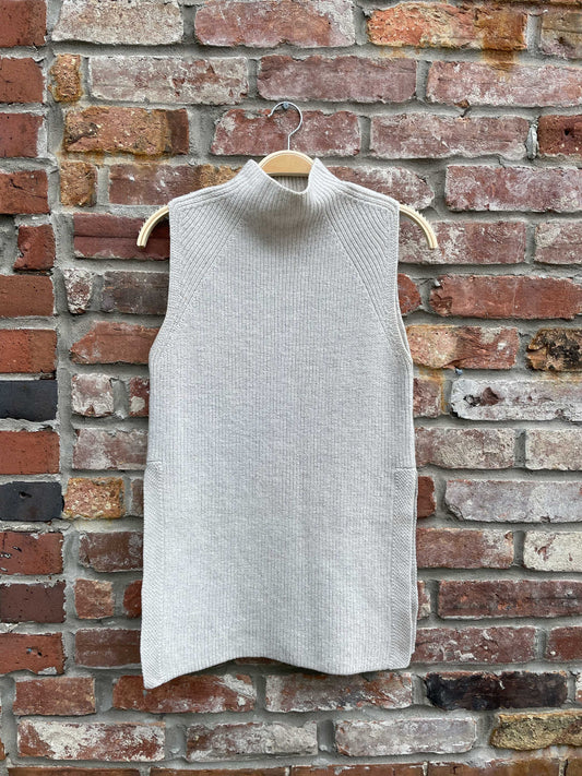 wilfred durandal sleeveless wool sweater