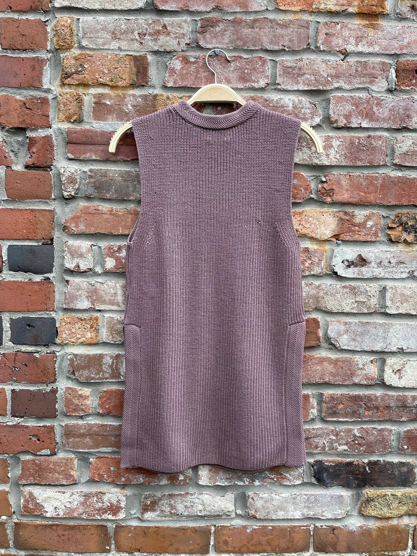 wilfred wool palmier sleeveless sweater