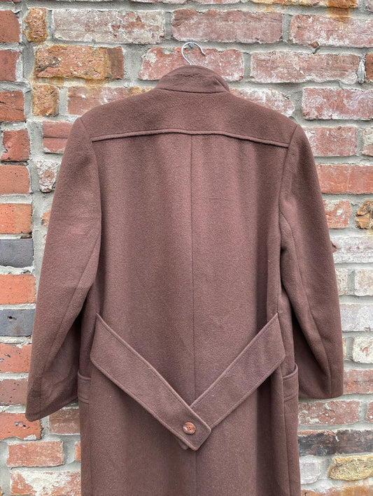 vintage 90s gallery 100% wool made in usa long coat