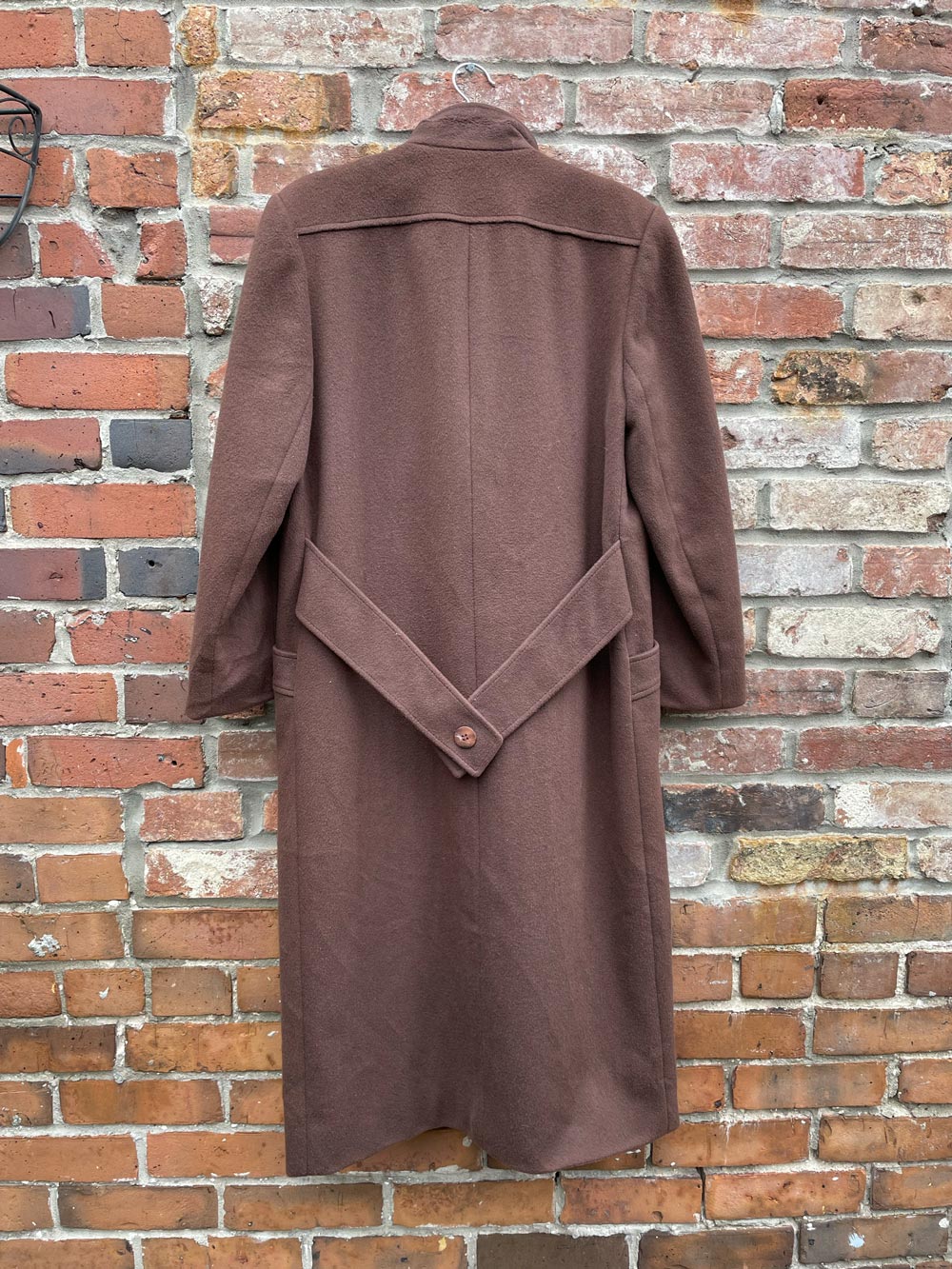 vintage 90s gallery 100% wool made in usa long coat