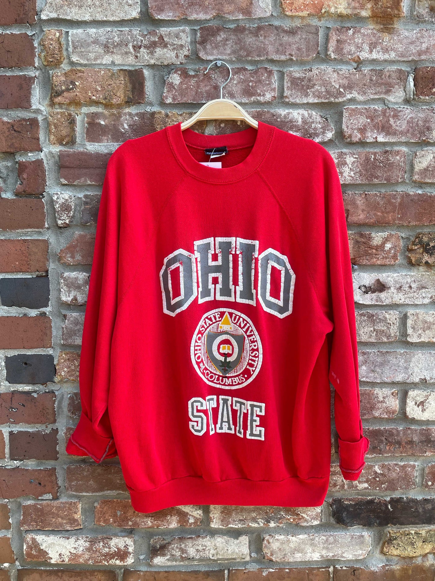 rare 80s vintage ohio state varsity crew