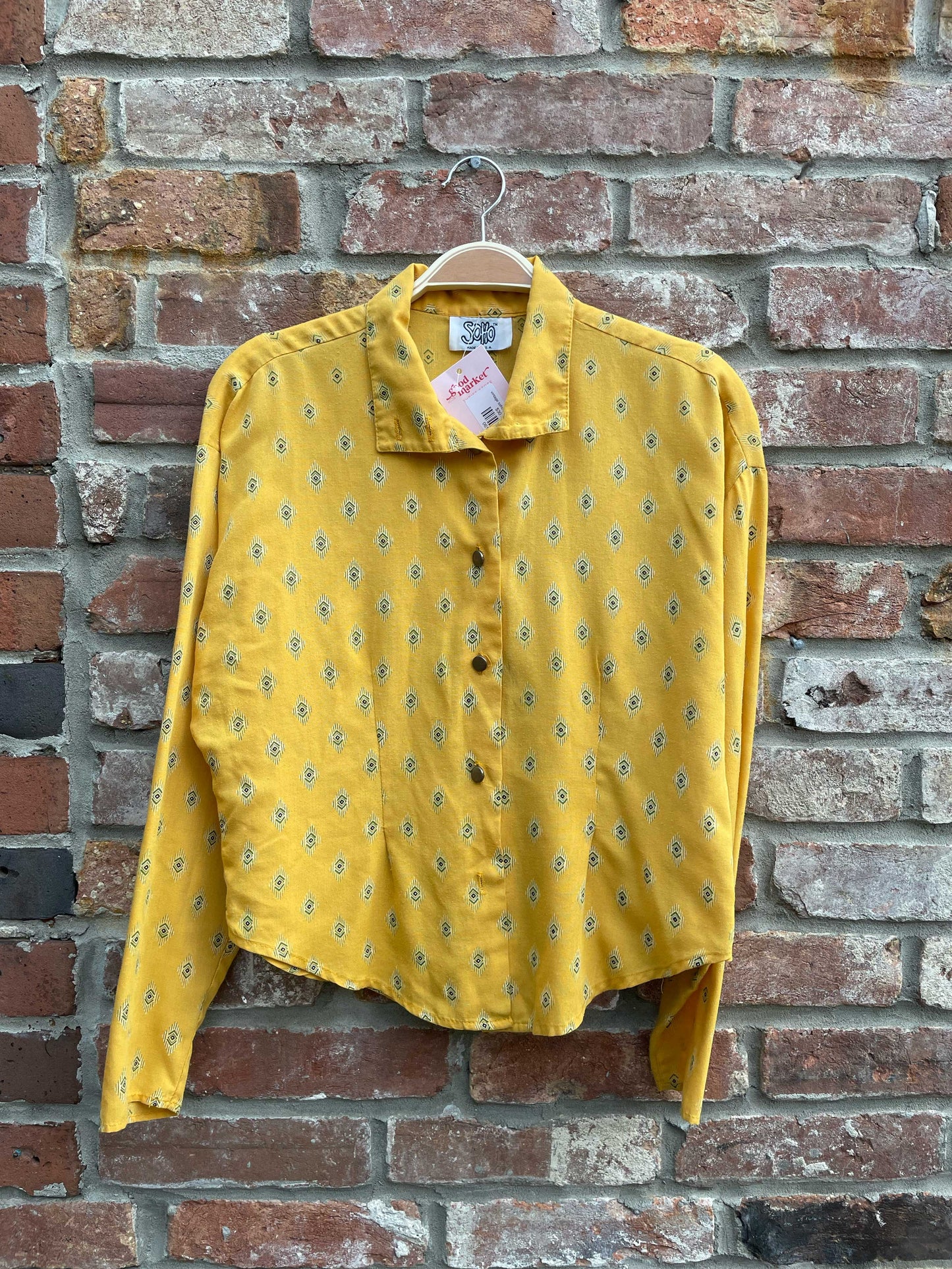 vintage soho southwestern fitted shirt