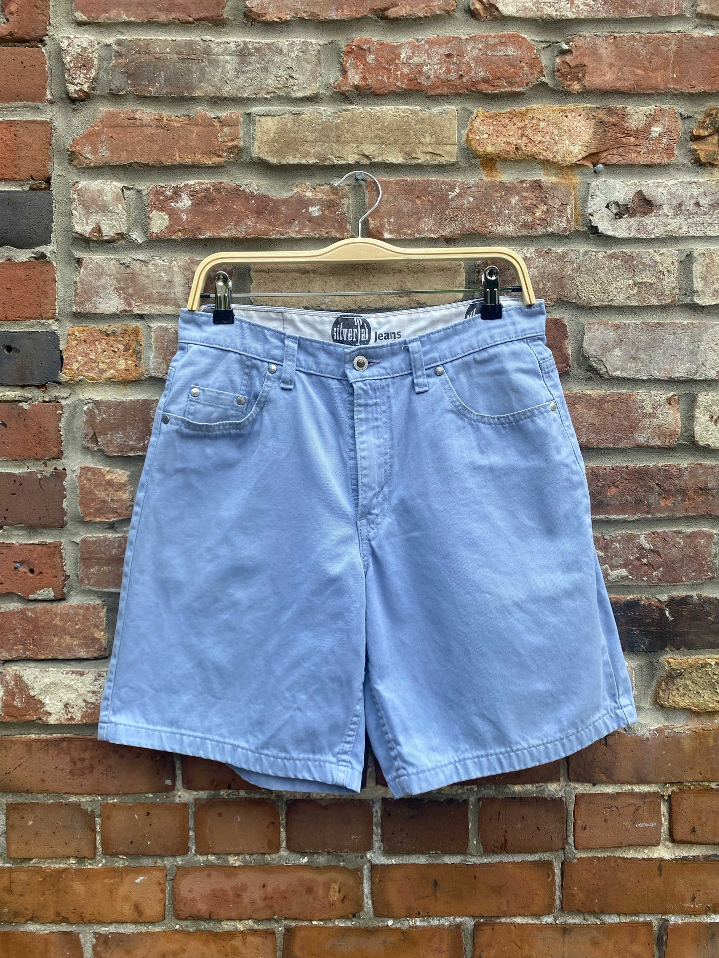 vintage 90s levi's silvertab jean shorts