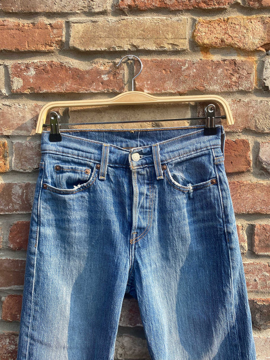 levi's 501 straight leg jeans