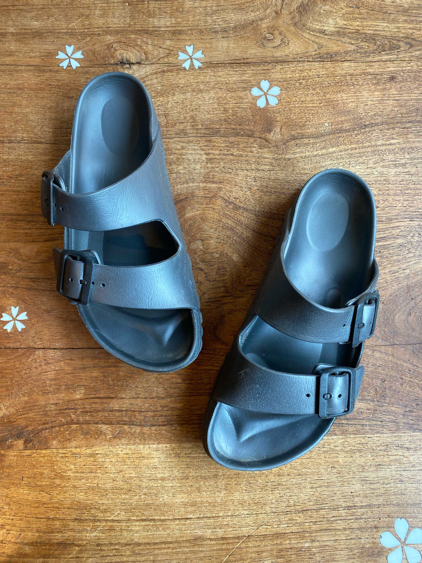 birkenstock arizona eva slides