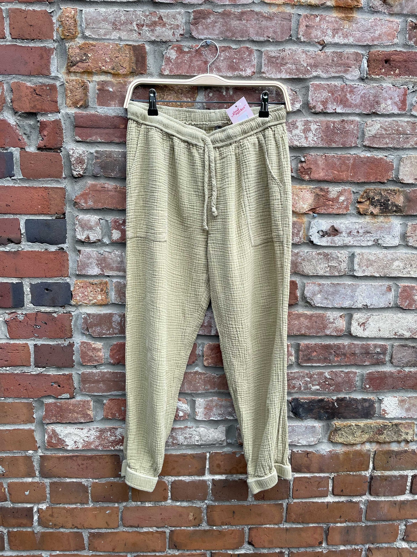 yfb gauze cotton cubana joggers