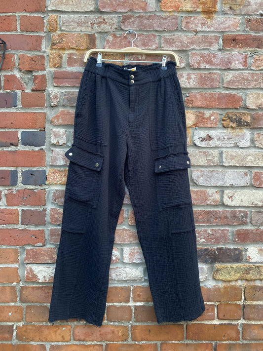 c&c california gauze cargo pants