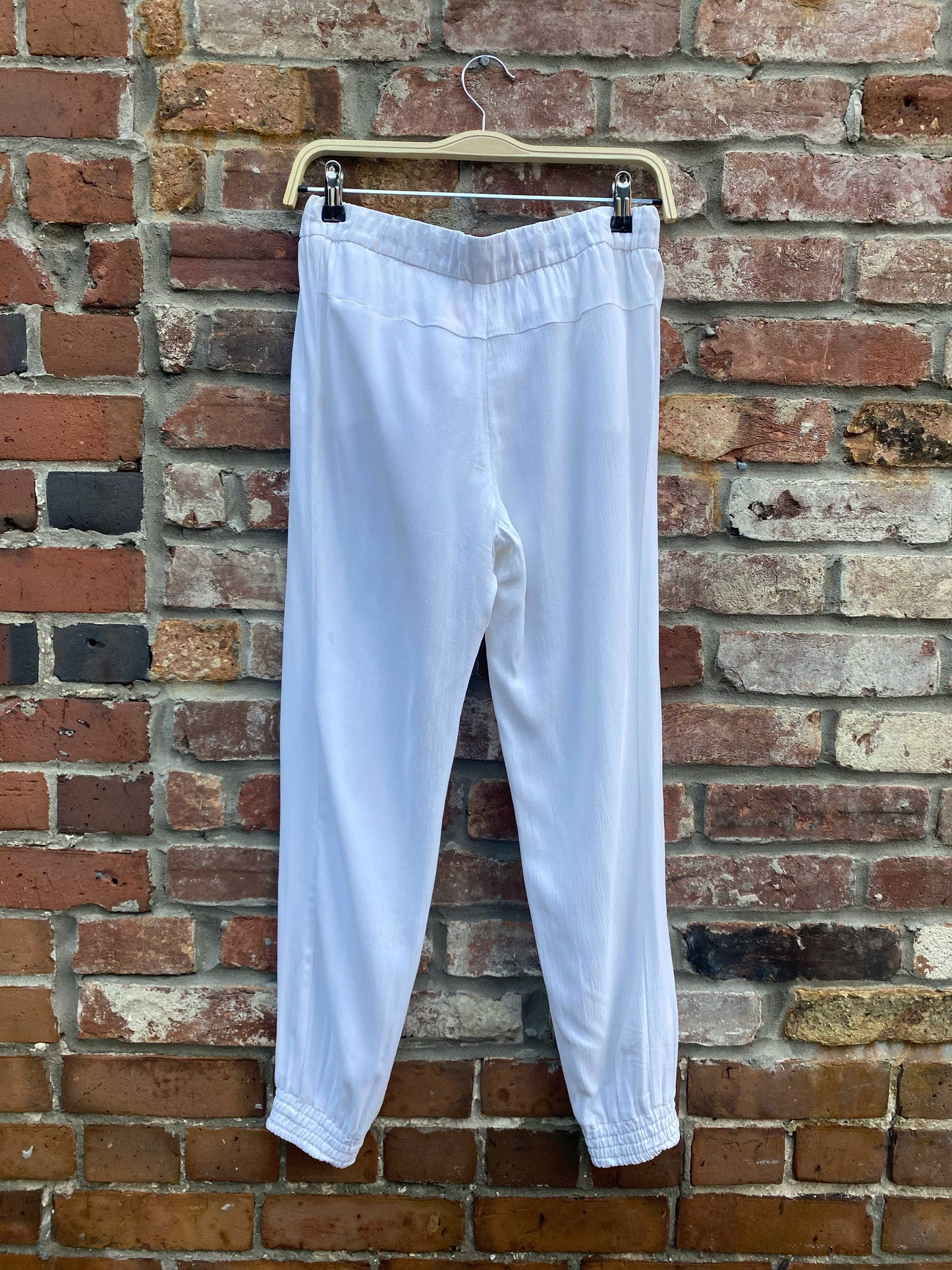 tru trussardi crepe joggers