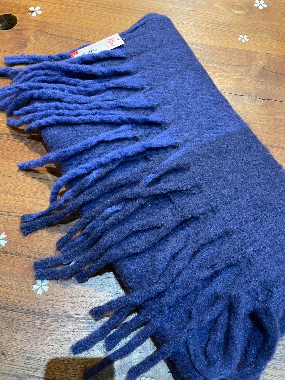 super soft fuzzy acrylic oversized scarf